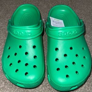 Green Crocs